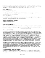 Preview for 10 page of Otter 2000 Island Packet 380 Operation Manual