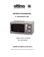 ottimo P70B17L-T8 Instruction Manual preview