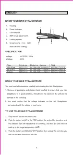 Preview for 4 page of ottimo SR 7080810 Instruction Manual