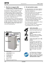 Preview for 3 page of Otto Office OS 850 Operating Instructions Manual