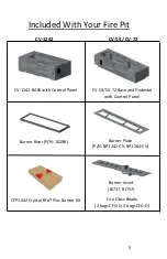 Preview for 3 page of Outdoor GreatRoom Company Cove CV-1242 Installation Instructions Manual