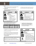 Preview for 11 page of Outdoor GreatRoom Company Crystal Fire CF-1242 Manual