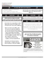 Preview for 2 page of Outdoor GreatRoom Company HGI-31 User Manual