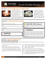 Preview for 8 page of Outland Firebowl 2622131 Manual