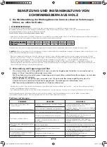 Preview for 59 page of Outside Living Industries ubbink UrbanPool 250x450 - H140 cm Note Of Assembly