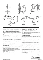Outspot Outdoor 909 Assembly Instructions preview