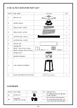 Preview for 4 page of Outsunny 842-191 Assembly & Instruction Manual