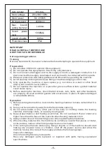 Preview for 2 page of Outsunny 845-489V70 Assembly & Instruction Manual