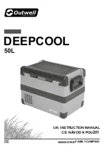 Outwell DEEPCOOL 50L Instruction Manual preview