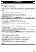 Preview for 11 page of OVE 15SGP-ELVI60-SATWM Instruction Manual