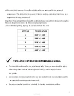 Preview for 10 page of Ovente GR2001 Series Instruction Manual