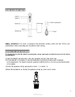 Preview for 6 page of Ovente HS583 Series Instruction Manual