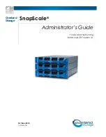 Preview for 1 page of Overland Storage SnapScale Administrator'S Manual