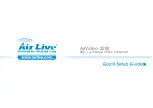 Preview for 1 page of Ovislink Air Live AirVideo-2000 Quick Setup Manual