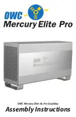 Preview for 1 page of OWC Mercury Elite-AL Pro Assembly Instructions Manual