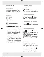 Preview for 4 page of OWIM 106320 Operation And Safety Notes