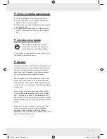 Preview for 13 page of OWIM 106320 Operation And Safety Notes