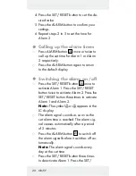 Preview for 20 page of OWIM 270302 Operation And Safety Notes