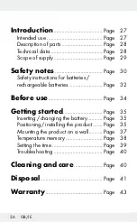 Preview for 25 page of OWIM 285321 Operation And Safety Notes