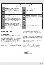 Preview for 86 page of OWIM 353419 2007 Operation And Safety Notes