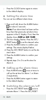 Preview for 18 page of OWIM HG00073A Operation And Safety Notes