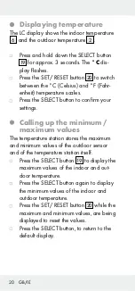 Preview for 20 page of OWIM HG00073A Operation And Safety Notes