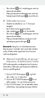 Preview for 36 page of OWIM HG00073A Operation And Safety Notes