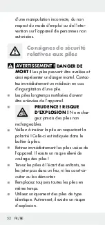 Preview for 52 page of OWIM HG00073A Operation And Safety Notes