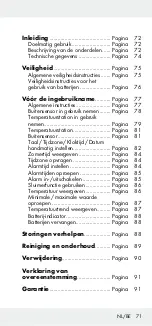 Preview for 71 page of OWIM HG00073A Operation And Safety Notes