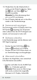 Preview for 106 page of OWIM HG00073A Operation And Safety Notes