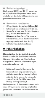 Preview for 110 page of OWIM HG00073A Operation And Safety Notes