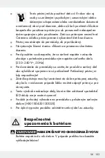 Preview for 106 page of OWIM HG01106A Operation And Safety Notes