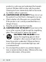 Preview for 47 page of OWIM Z29652A Operation And Safety Notes