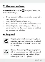 Preview for 52 page of OWIM Z29652A Operation And Safety Notes