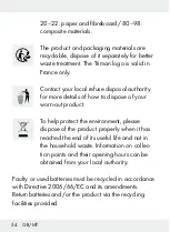 Preview for 53 page of OWIM Z29652A Operation And Safety Notes