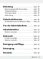 Preview for 56 page of OWIM Z29652A Operation And Safety Notes