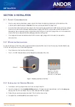 Preview for 15 page of Oxford Instruments ANDOR Clara Hardware Manual