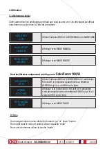 Preview for 22 page of OXO ColorZoom 180 Instruction Manual