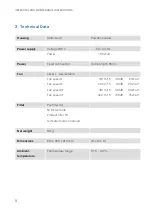 Preview for 8 page of oxytec CLEANAIR SKY Operating And Maintenance Instructions Manual