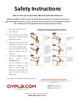 Preview for 2 page of OYPLA Home 4672 User Manual