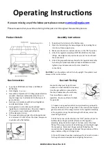 Preview for 3 page of Oypla Leisure 4173 User Manual