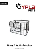 Preview for 1 page of OYPLA PETS 4680 User Manual