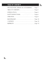 Preview for 3 page of Ozito OZSS2400WA Operating Instructions Manual