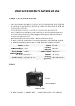 Preview for 3 page of Ozone ZX-05B User Manual