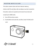 Preview for 11 page of OZtrail CAM-A072-F Owner'S Manual