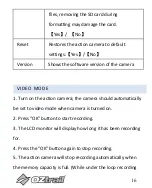 Preview for 16 page of OZtrail CAM-A072-F Owner'S Manual