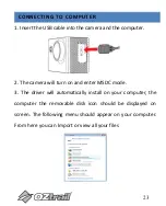 Preview for 23 page of OZtrail CAM-A072-F Owner'S Manual