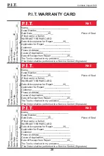 Preview for 21 page of P.I.T. PROFESSIONAL PSB20H-10C Operation Manual