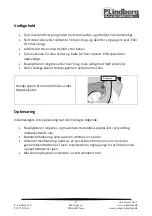 Preview for 8 page of P.Lindberg 90 60 087 Original Manual