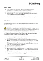 Preview for 23 page of P.Lindberg 9066017 User Manual